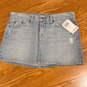 NWT Lucky Brand Blossom Minnie Denim Skirt - 28 (6)